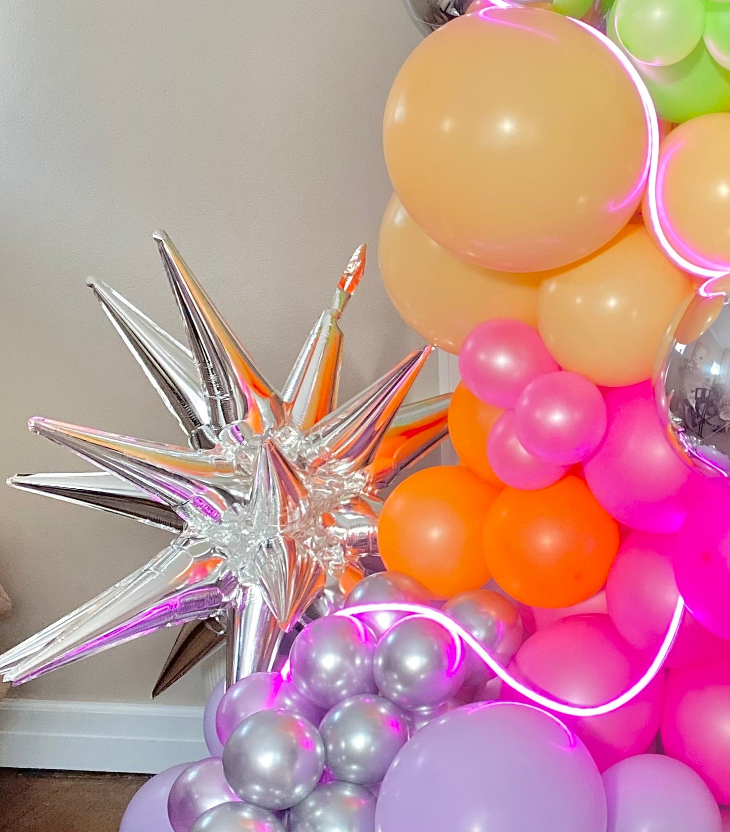 Large Magic Star Foil Balloon 76 x 88cm