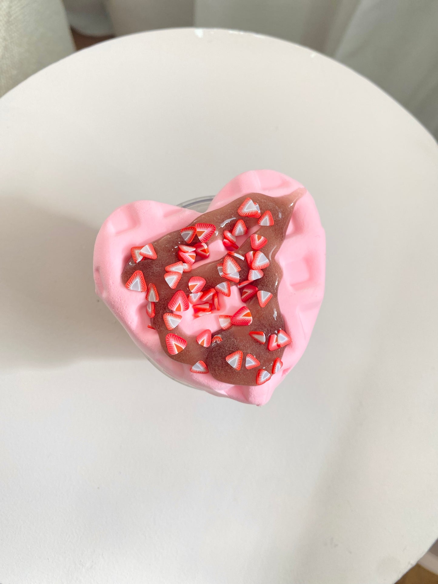 Strawberry Waffle Slime