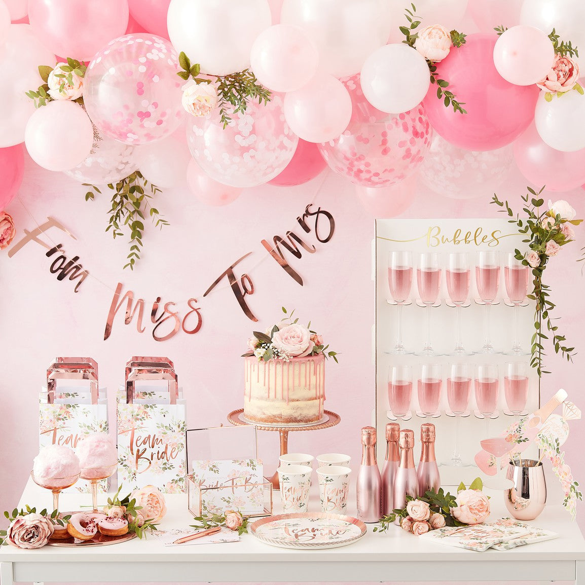 Team Bride Party Cups (pack of 8)