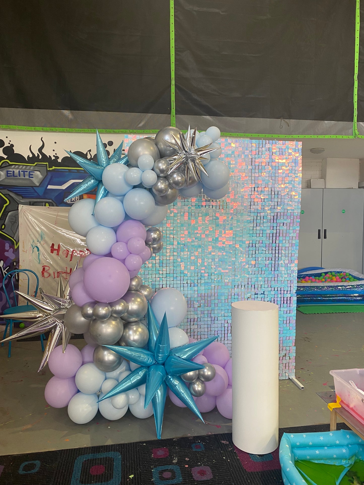 Frozen Theme Balloon Garland 2.5m