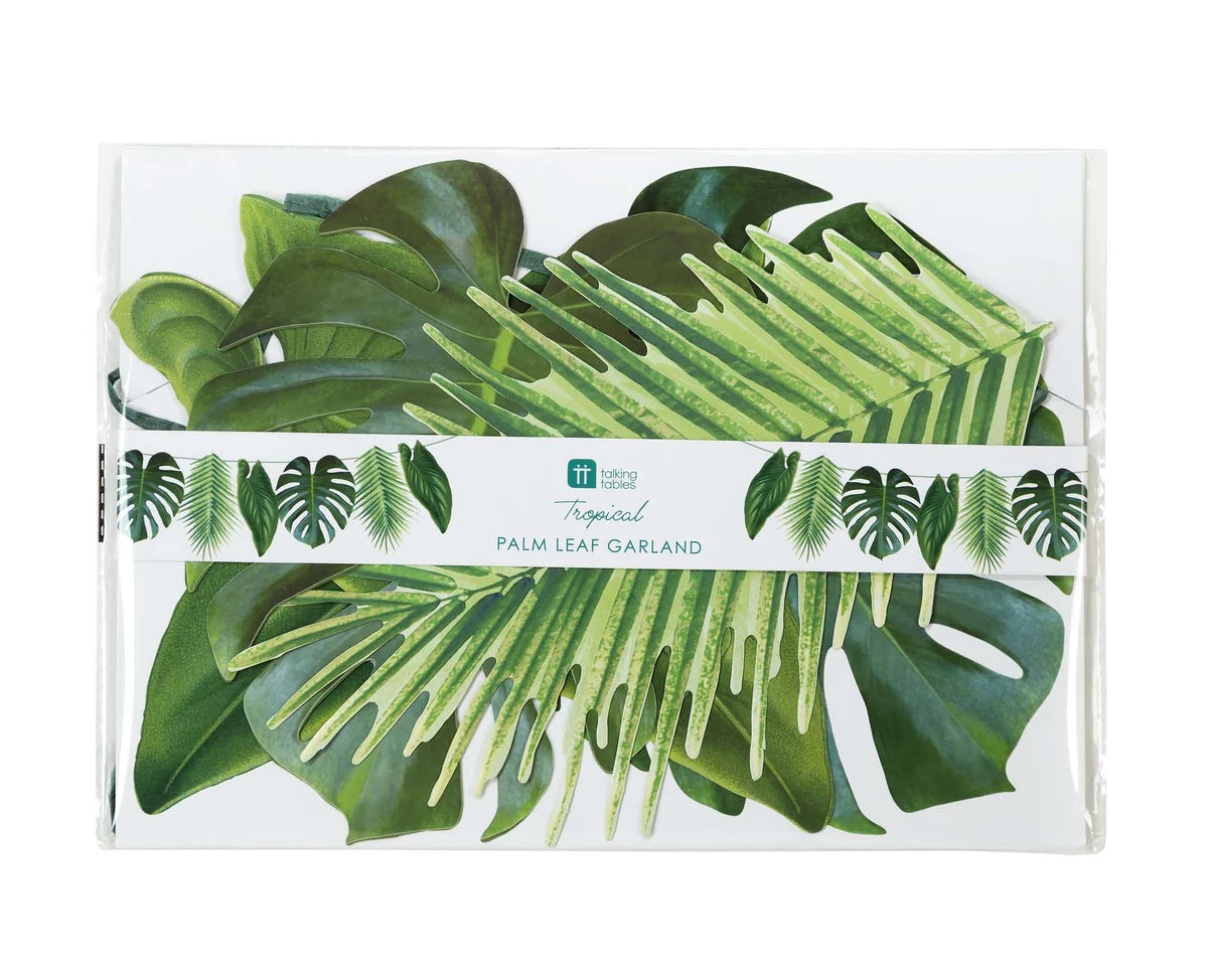 Tropical Palm Leaf Garland
