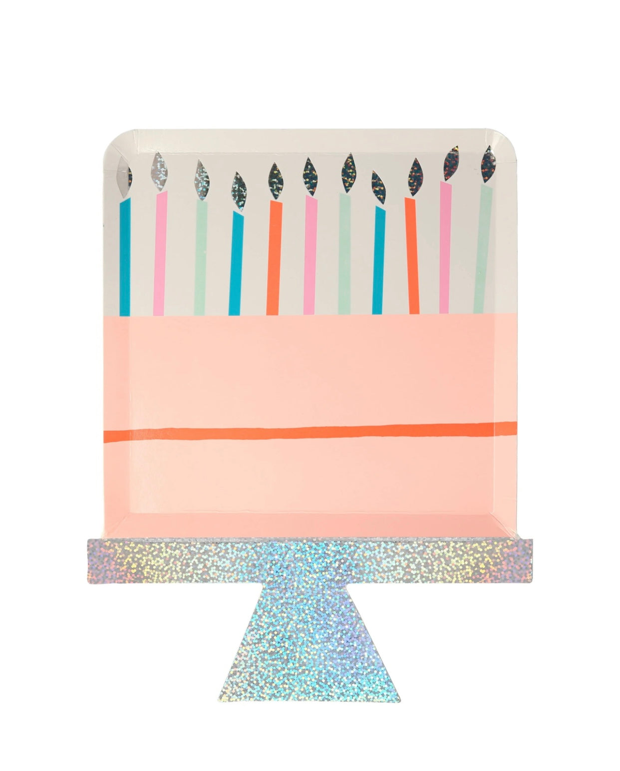Meri Meri Birthday Cake Plates (pack of 8)